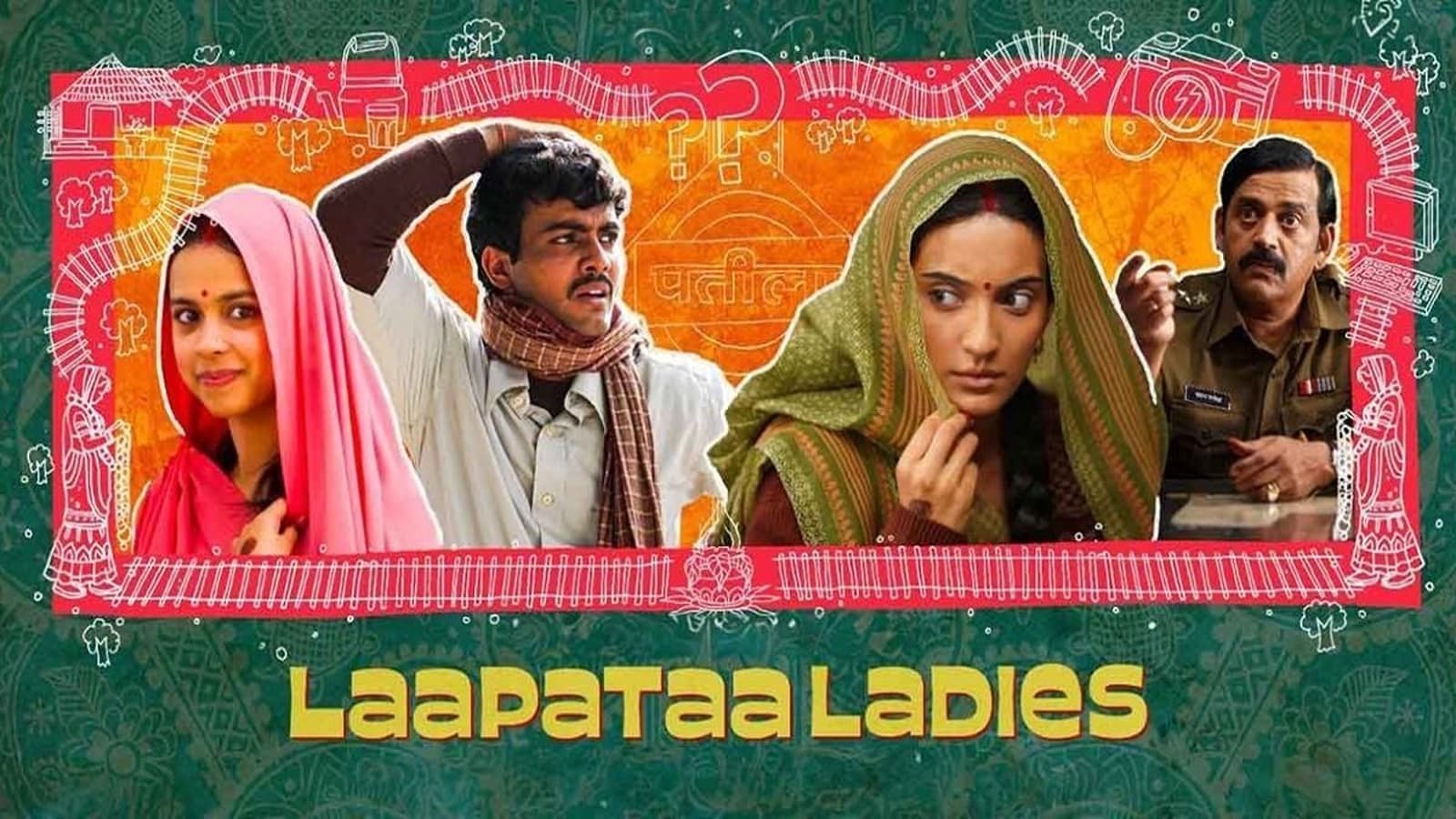 Theatrical release poster of bollywood movie Laapata Ladies directed by Kiran Rao. (Image source: Wikipedia)