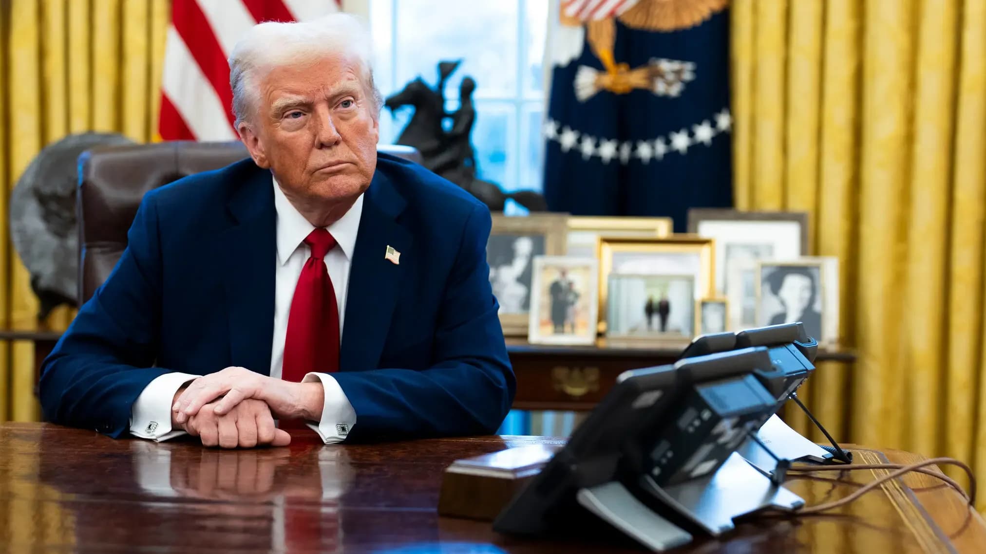 US President Donald Trump 