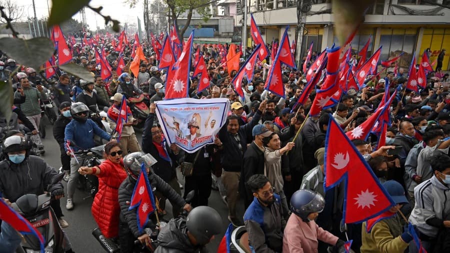 Pro-monarchy protests