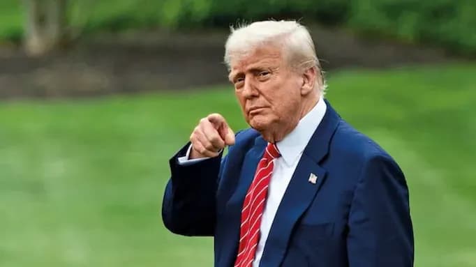 US President Donald Trump