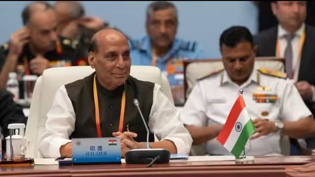 Defense Minister Rajnath Singh