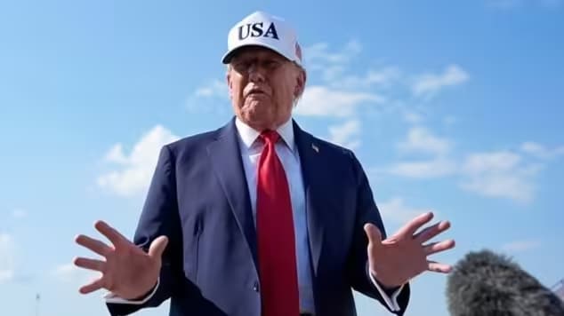 US President Donald Trump