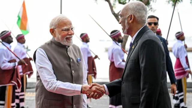 India and the Maldives