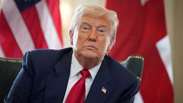 US President Donald Trump 