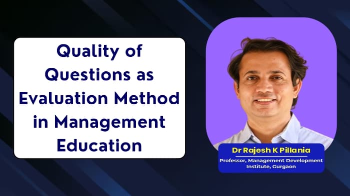 Dr Rajesh K Pillania, Professor, Management Development Institute, Gurgaon, 