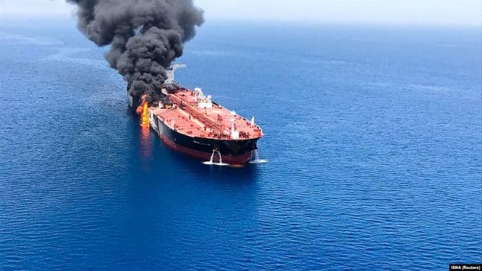 Iran claims missile strike on US tanker as Israel launches fresh airstrikes on Tehran