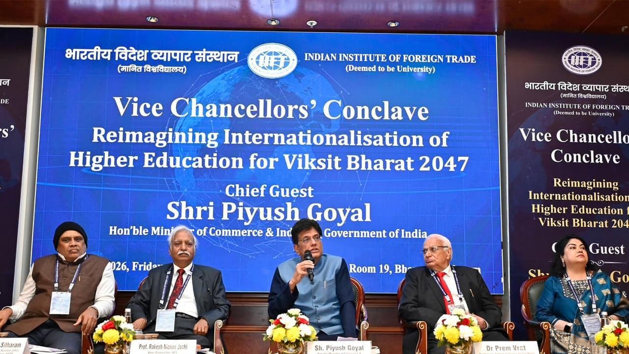 'Education services can boost India’s exports and global reach of universities': Minister Piyush Goyal