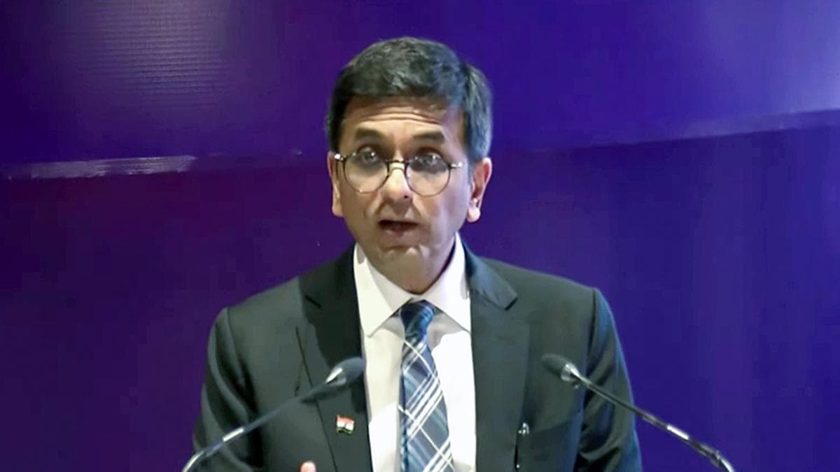 Chief Justice of India (CJI) Justice D.Y. Chandrachud. | Photo Credit: ANI