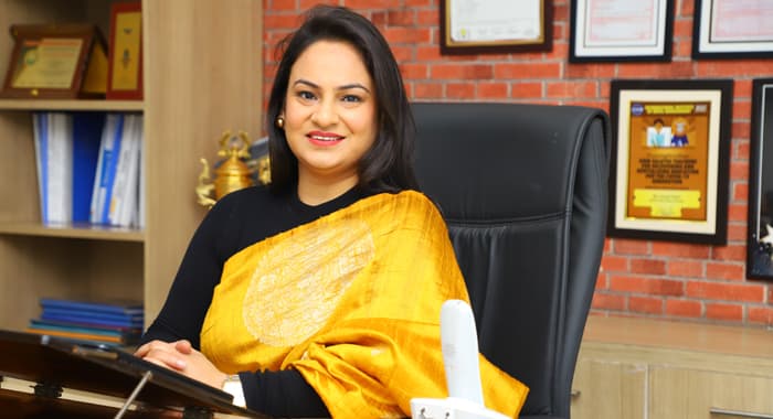 Gunjan Sahni, Principal of Sobtis Public School in Bareilly