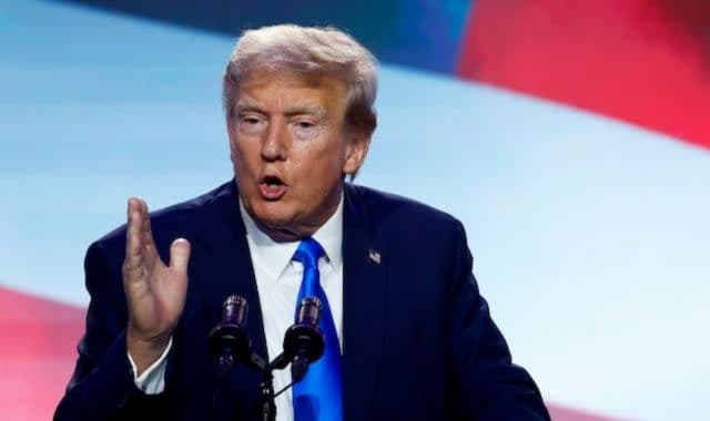 Former US President Donald Trump