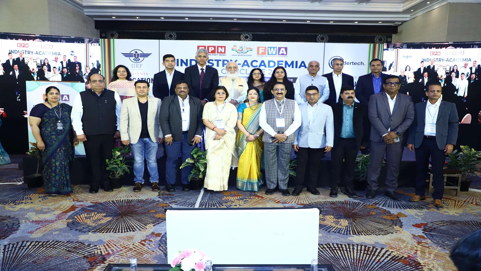 Panelists and chief guest at the event at FWA’s 7th annual Industry and academia conclave
