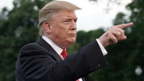 US President Donald Trump