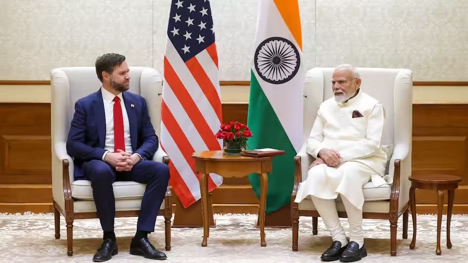 Prime Minister Narendra Modi and US Vice President JD Vance