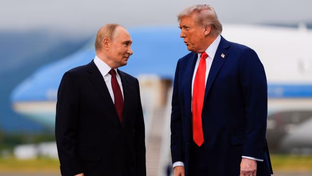 US President Donald Trump and Russian President Vladimir Putin