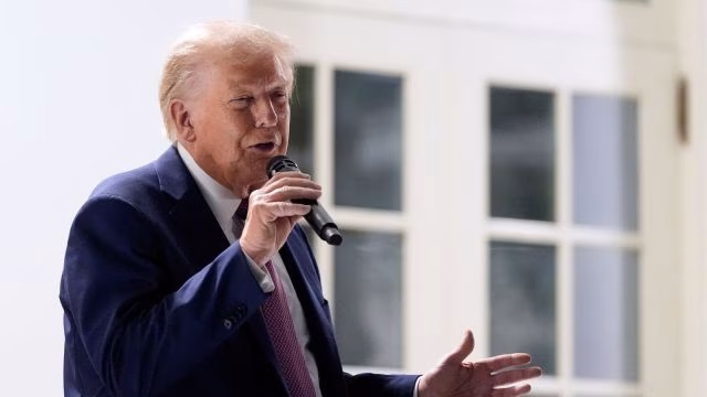 US President Donald Trump