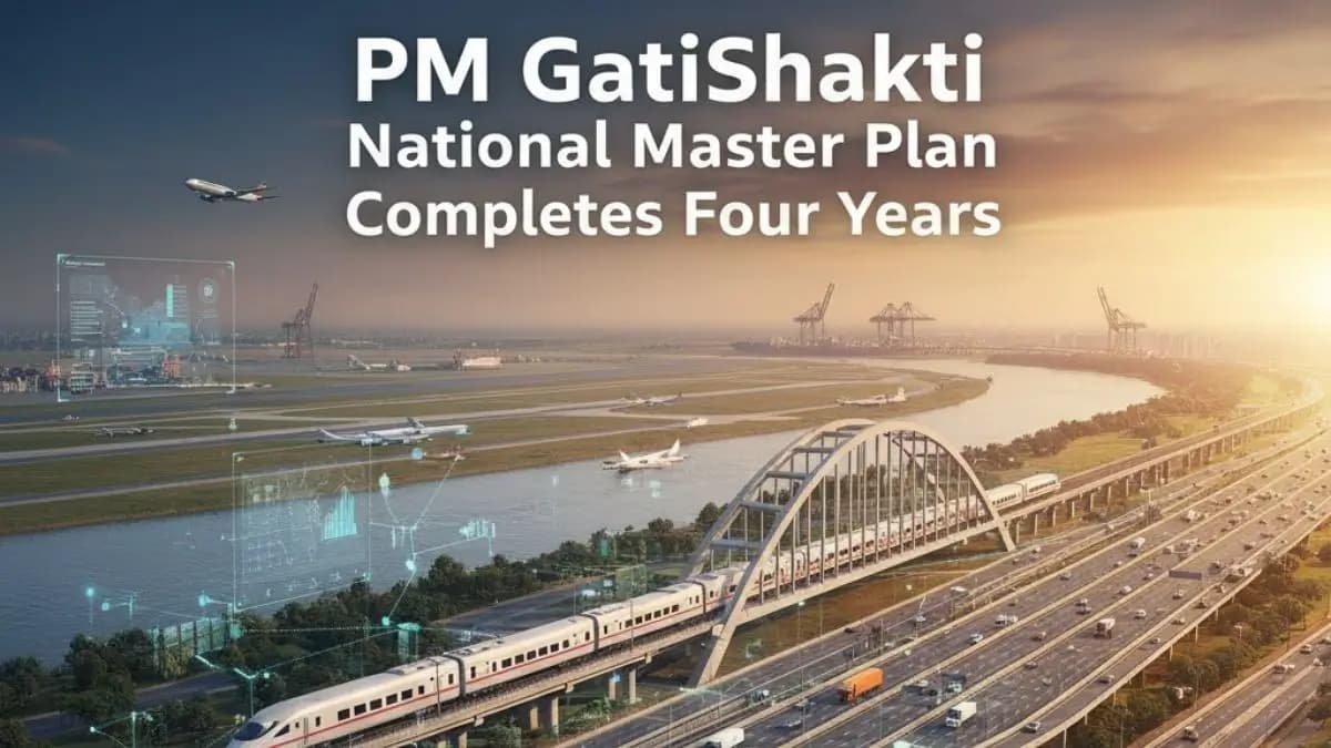 PM-GatiShakti Turns Four: Evaluating Impact on Infrastructure Planning & Logistics Efficiency
