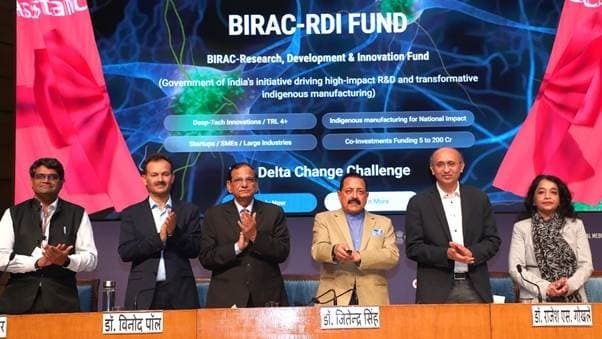 Union govt launches ₹2,000 crore BIRAC RDI Fund to scale biotech innovation