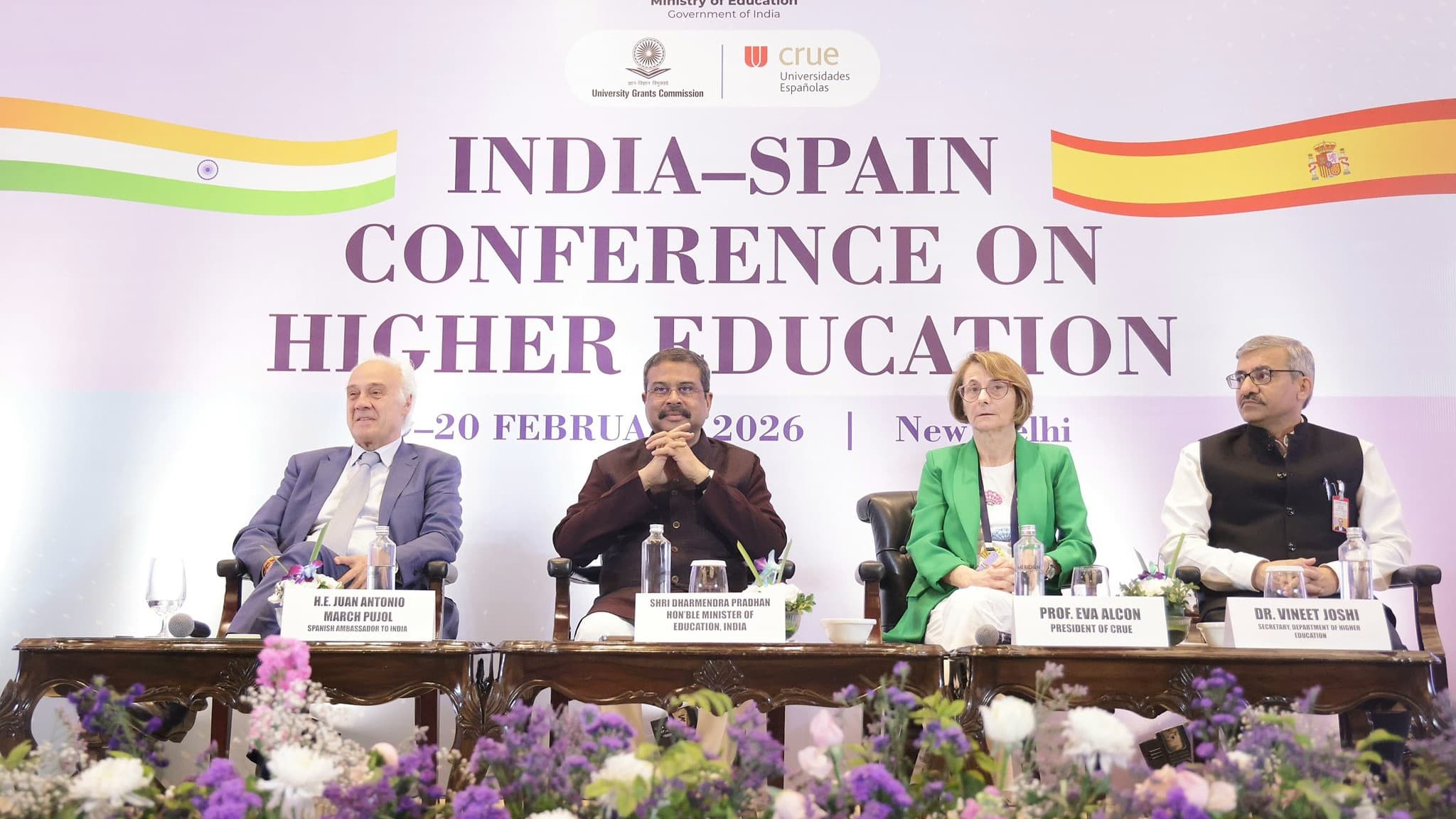Education Minister Pradhan invites Spanish universities to establish campuses in India